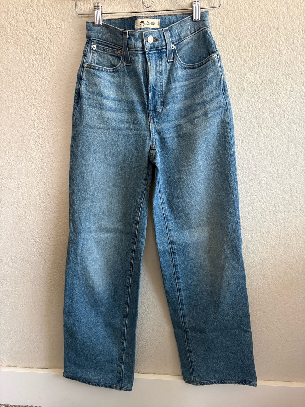 Madewell light blue denim jeans